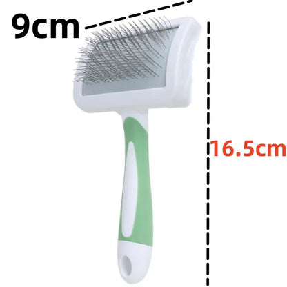 Dog Brush Pet Hair Remover Massage Dog Combs Pet Grooming Stainless Steel Brush for Dogs Knot Opening Cat Comb Dogs Accessories