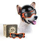 ATUBAN Dog Goggles for Small Dogs with Helmet,2pc Dog Sunglasses and Dog Helmet Set for Small Medium Dog Outdoor Driving Walking