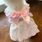 Dog Clothes for Small Dogs Pet Dog Dress Summer Puppy Clothing Thin Dog Cooling Vest Bow Heart Skirt Chihuahua Cat Dog Costume