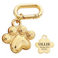 Memopaw Design Personalized Pet Dog Name Tag Copper Free Engraving Anti-lost Collars Tag for Dogs Cats Nameplate