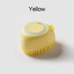 Bathroom Puppycat Washing Massage Dispenser Grooming Shower Brush Soft Silicone Dog Brush Pet Shampoo Massager Bath Brush