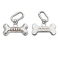 Memopaw Design Personalized Pet Dog Name Tag Copper Free Engraving Anti-lost Collars Tag for Dogs Cats Nameplate