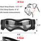 ATUBAN Dog Helmet and Dog Goggles for Small Dogs-Pet Motorcycle Helmet Hat with Ear Holes Adjustable Straps for Puppy Riding