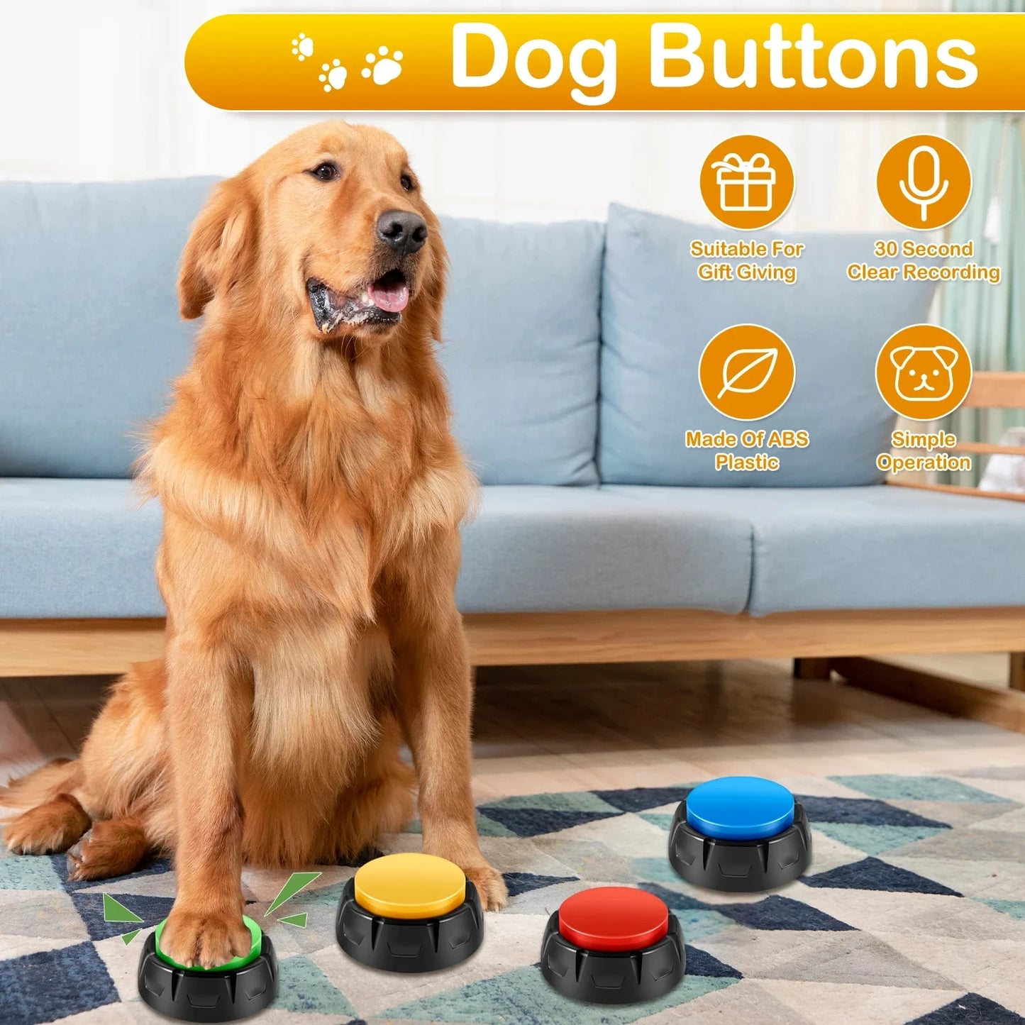 Pet Training Buttons