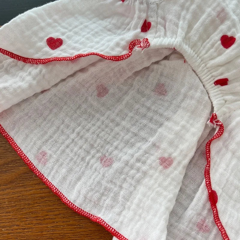 Dog Clothes for Small Dogs Pet Dog Dress Summer Puppy Clothing Thin Dog Cooling Vest Bow Heart Skirt Chihuahua Cat Dog Costume