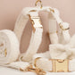 Pet Dog wedding Handmade knitted necklace Pet dog supplies Woven accessories Autumn Winter Christmas set Teddy 04